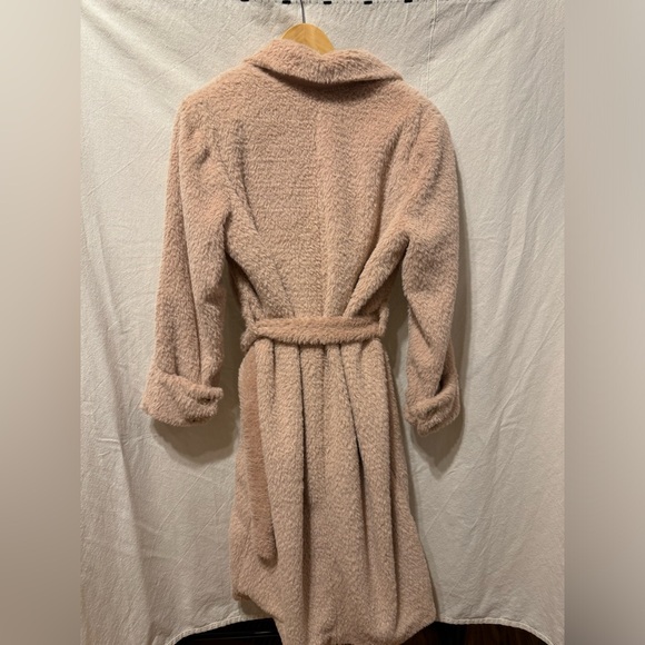 Free People Women’s Cuff It Coat Pink Size Medium NWOT - Picture 6 of 8